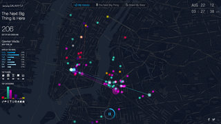 Foursquare's Awesome Time Machine Visualizes All Your Check-Ins
